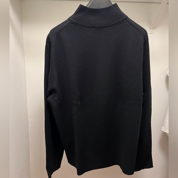 Sandro Paris Wool Sweater with Zipper Collar - Picture 8 of 16